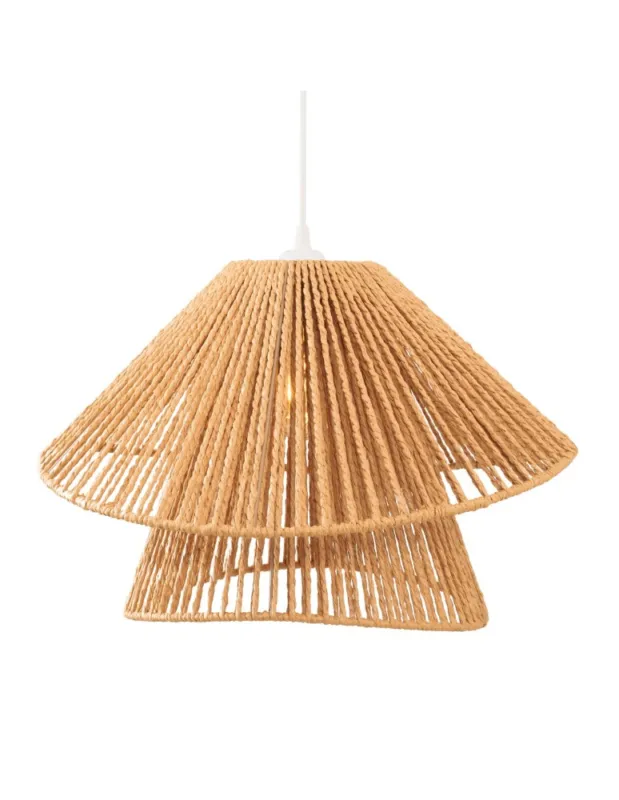 MAXLIGHT P0578 LAMPA WISZĄCA AMALFI II NATURAL Szybka dostawa