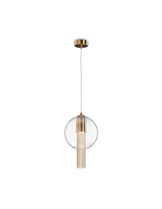 Niska cena Maytoni Flusso Lampa Wisząca 1xGU10 12W Brąz P095PL-01BZ
