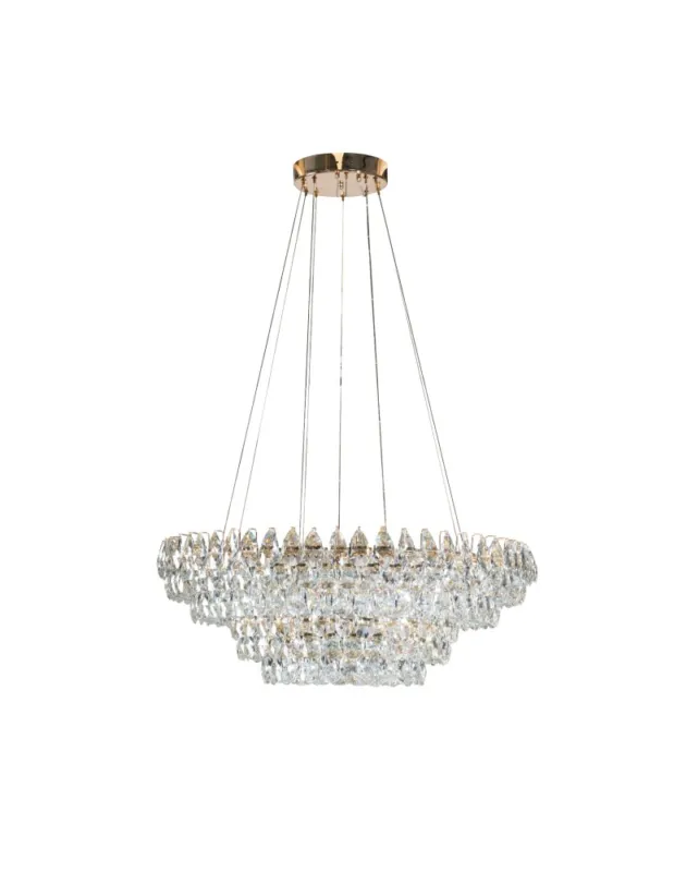 Azzardo BARLETTA 60+100 PENDANT 3-STEP DIMM GO Złoty Błyszczący Wisząca AZ6904 Oferta czasowa