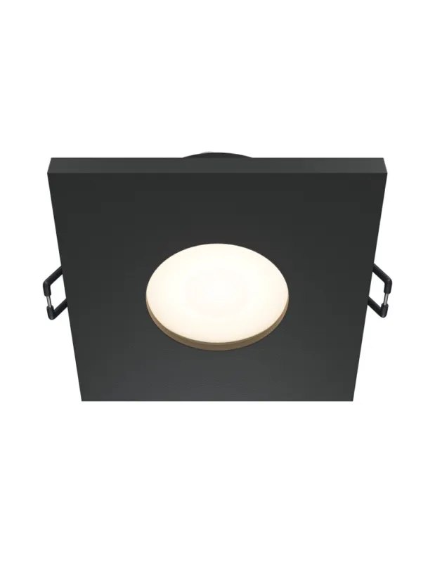 Popularny Maytoni Stark Podtynkowa 1xGU10 50W IP65 Black DL083-01-GU10-SQ-B