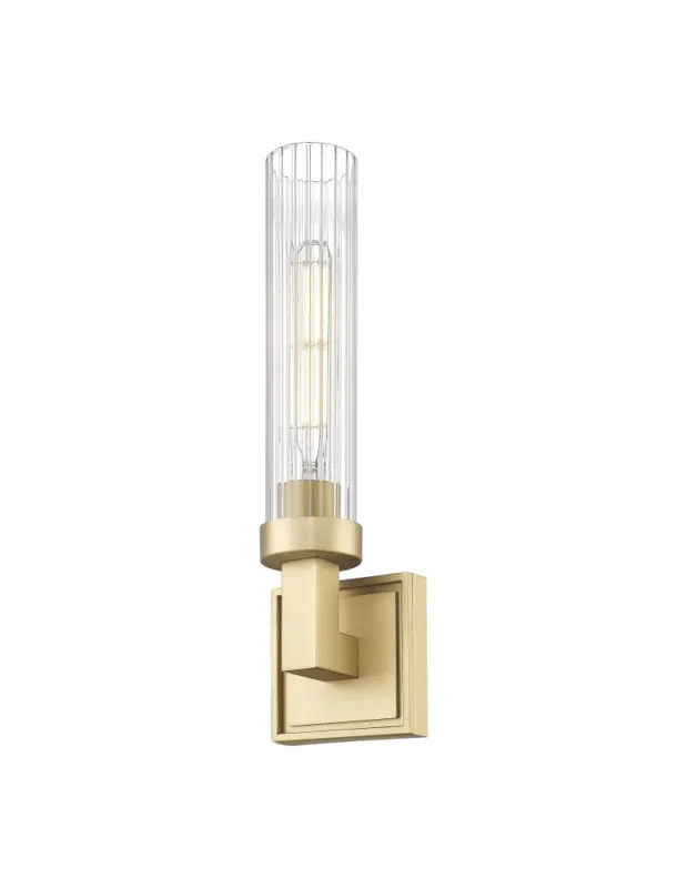 CosmoLight Kinkiet QUINCY W01866BR Mosiądz Bezpieczne zakupy