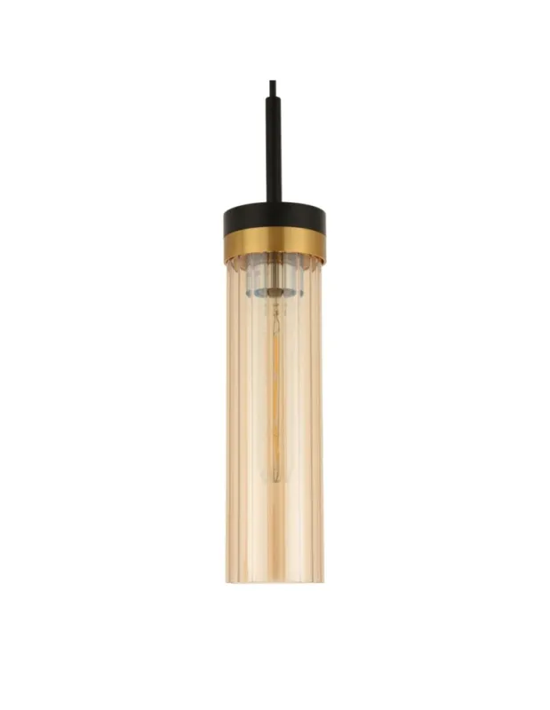 YASKR Lampa Wisząca Malika 1xE27 czarny PL0140-1 Wysoka jakość