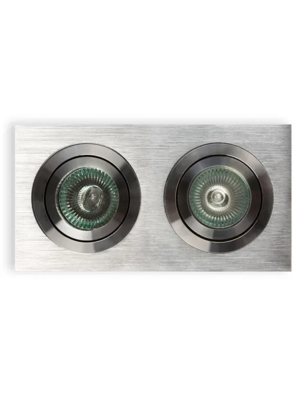 Orlicki Design Fasto II Alluminio 2xGU10 max 8W LED 230V OR83446 Promocja