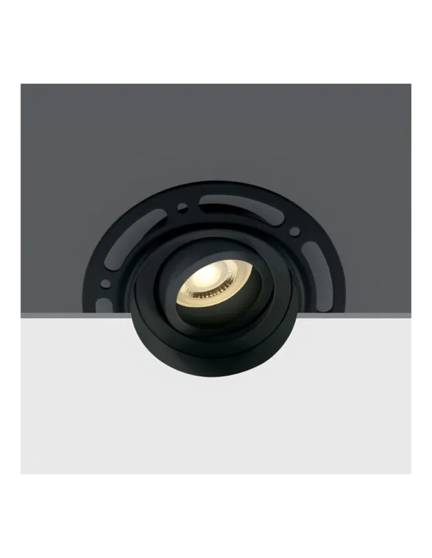 Ostatnie sztuki One Light Lampa czarna LED sypialnia Kapilio 11105TR/B kolory-swiatla.pl