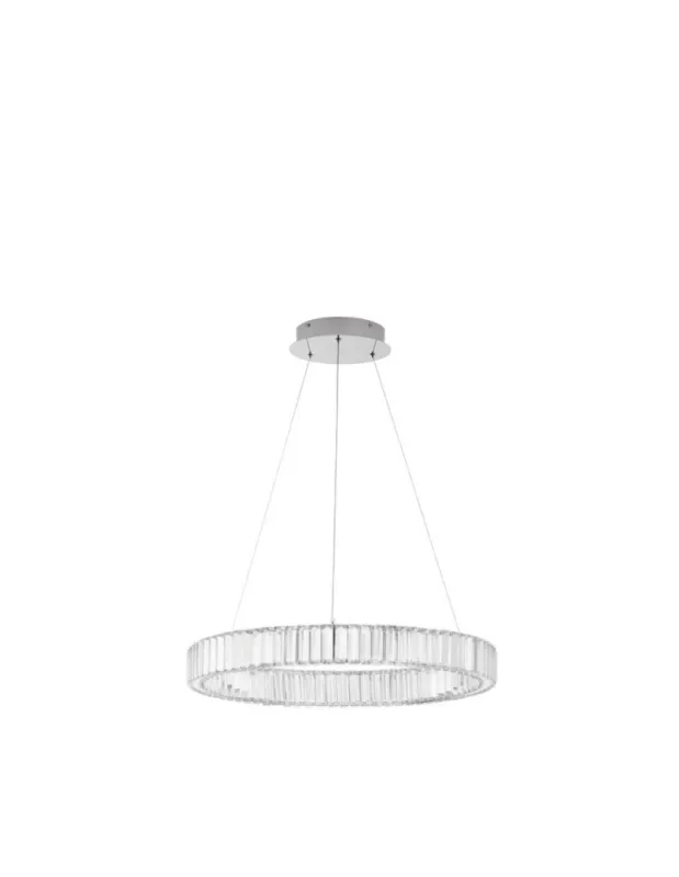 Luces Exclusivas BAUTA Wisząca Nowoczesna srebrny i odcienie srebra 1xLED max 40W 3500K LE42915 Ograniczona ilość
