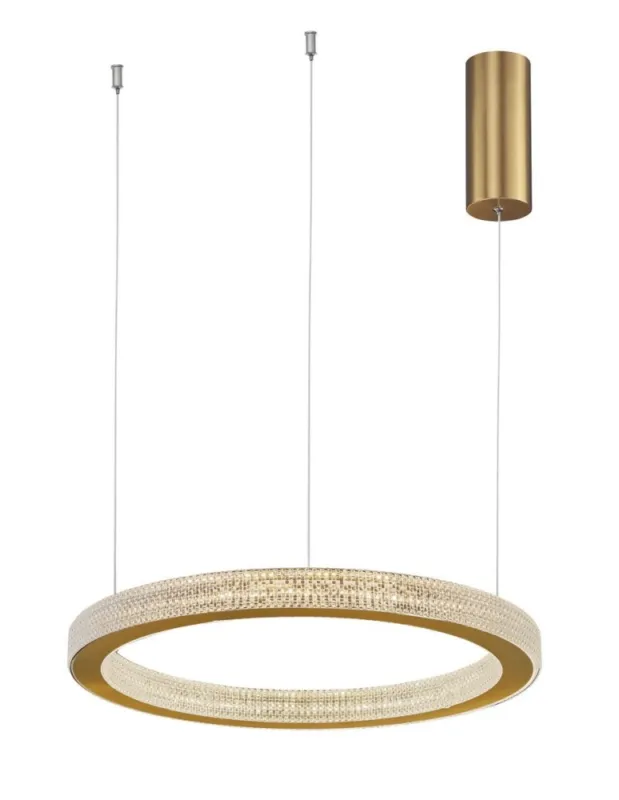 Kup online Luces Exclusivas MONTT Wisząca LED 40W 2139lm 3000K Ściemnialna antyczny mosiądz LE41697