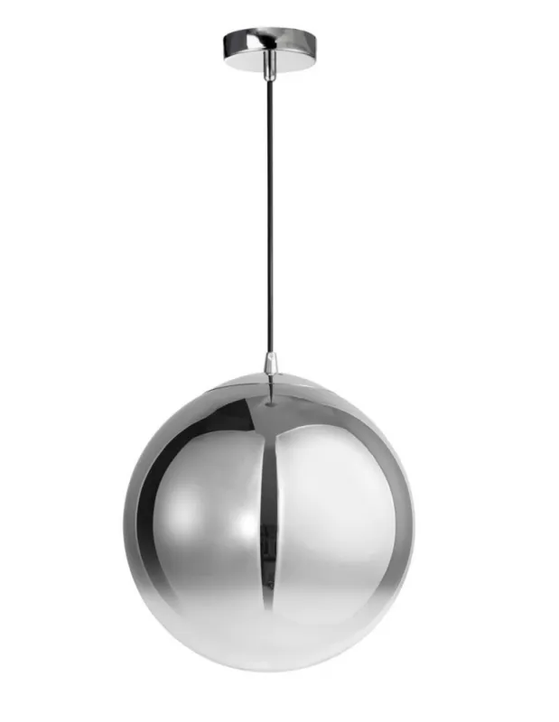 Hit cenowy Luces Exclusivas CALETA Wisząca 1xE27 LED dymiony/chromowany LE41933