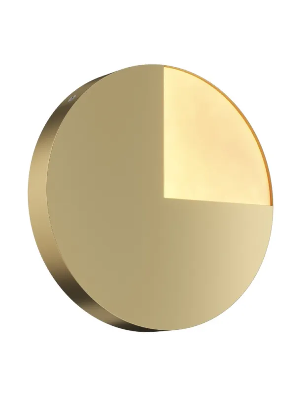 Popularny Maytoni Jupiter Ścienna LED 1x8W 3000K 400lm Mosiądz MOD320WL-L8BS3K