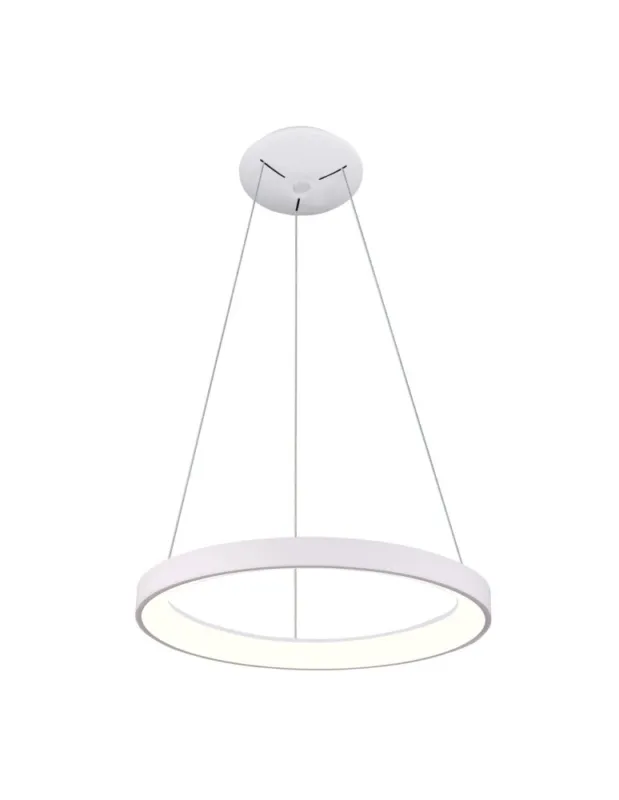 Zakup Teraz! Italux Vico Wisząca Biały 1xLED 60W - Oświetlenie Id Kup teraz