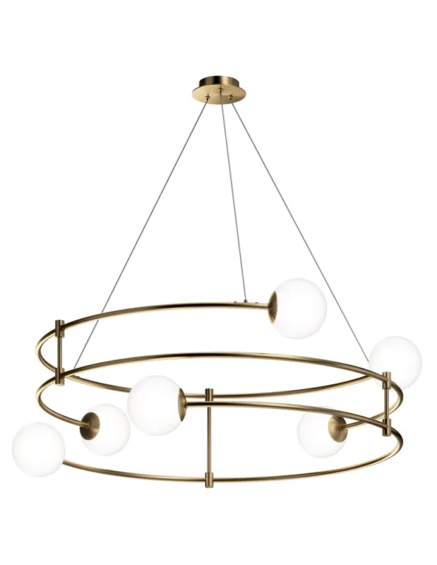Maytoni Balance Wisząca G9 6x40W Złoty MOD317PL-06G Oferta czasowa