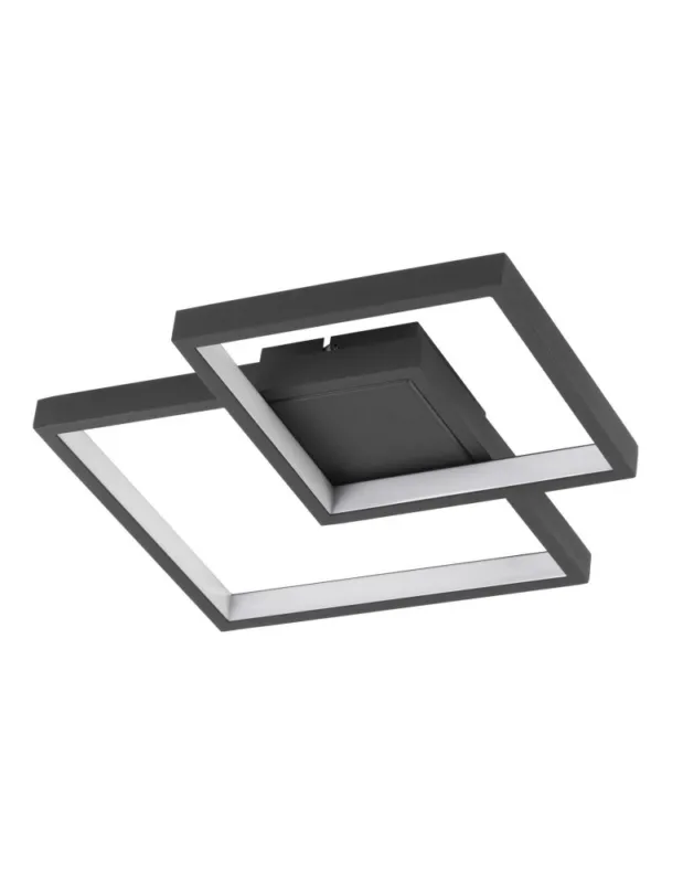 Luces Exclusivas MATA Sufitowa LED 19W 1342lm 3000K czarny mat LE41441 Wyprzedaż