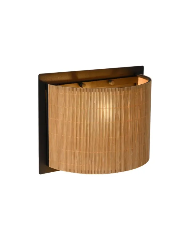 Wyjątkowa oferta Lucide MAGIUS Ścienna Jasne Drewno 1xE27 Styl Skandynawski 03229/01/30