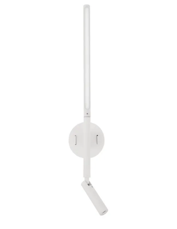 Tylko dziś Luces Exclusivas BIESCAS Ścienna LED 6W+3W 520lm 3000K biały mat LE42261