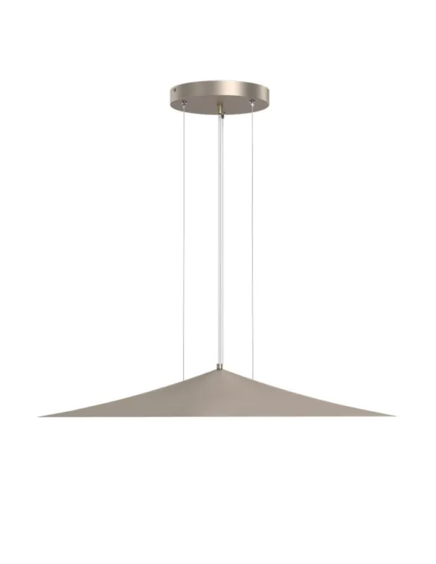 Bestseller Shilo Lampa wisząca Brito 74 - Platyna mat (740 mm) 5068