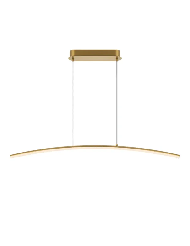 Maytoni Light Reflection Lampa Wisząca LED 15W 1150lm Mosiądz MOD243PL-L18BSK Taniej