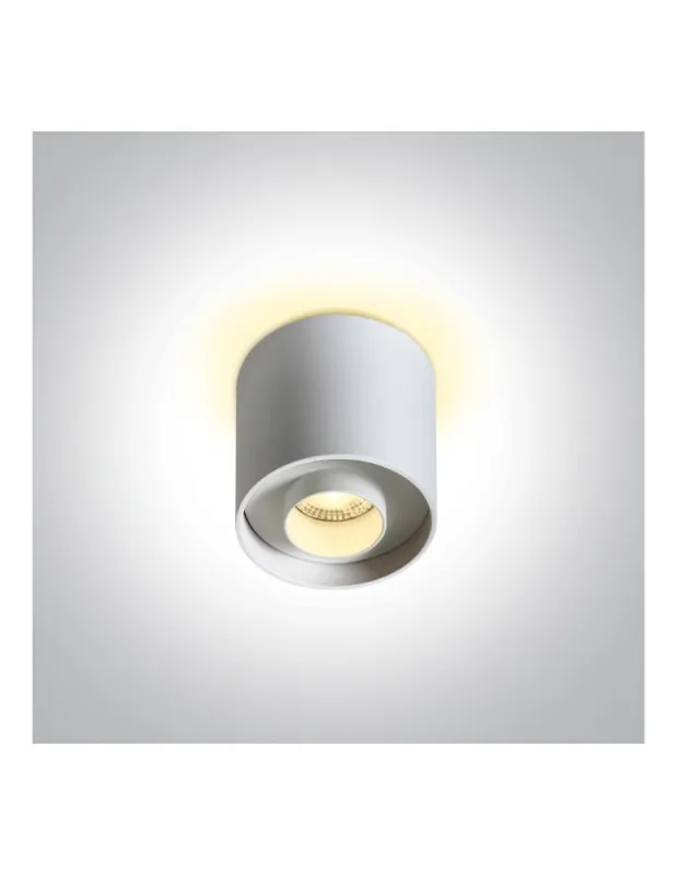 Kup teraz One Light KORFEZ DB sufitowa 8W 3000K biały 12108DB/W/W