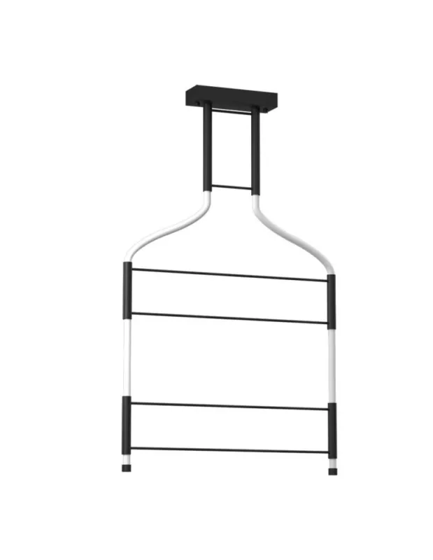 Tylko do końca tygodnia Dohar Lampa wisząca alha S 2 - Czarna (570 mm) 4000K 9058