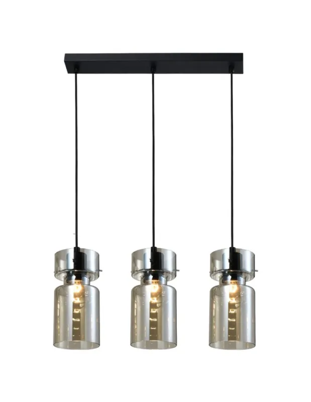 Light Prestige Potrójna lampa wisząca Nivio dymna 3xE27 LP-2811/3L AM Kup online