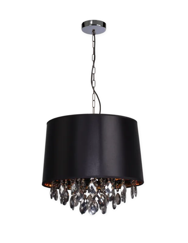 Hit sprzedaży Light Prestige VIGO wisząca czarna E27 czarny, złoty LP-0412/1P BK kolory-swiatla.pl