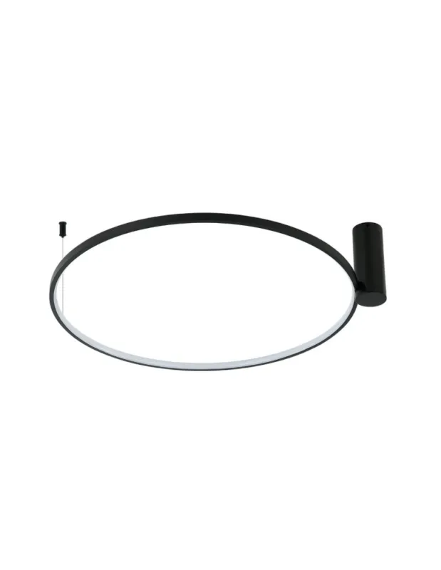 Bestseller Light Prestige Ring plafon S czarny 4000K LP-909/1C 4S BK 1xLED czarny