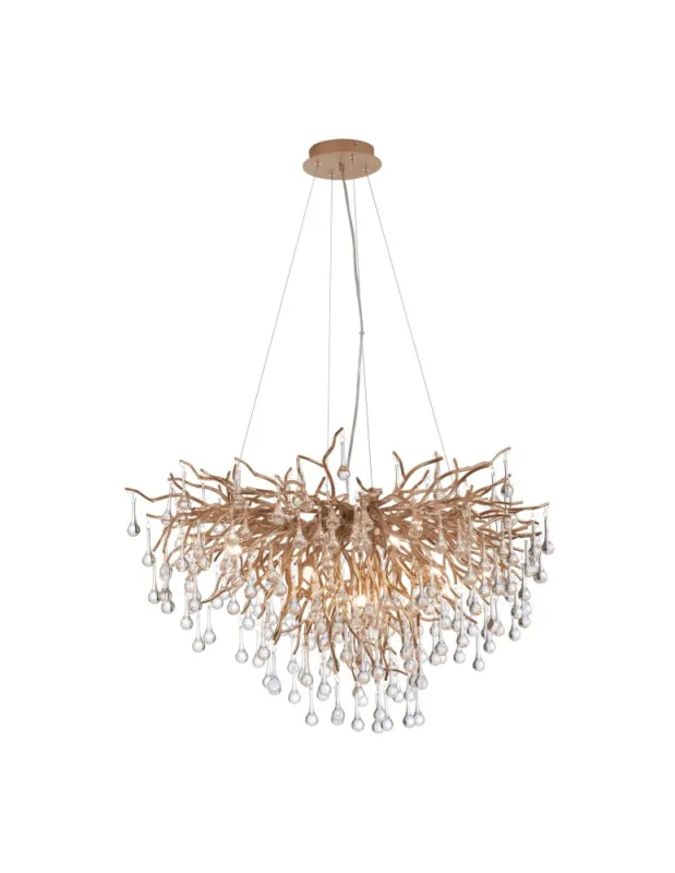 Paul Neuhaus Icicle Lampa Wisząca Stary Mosiądz 2192-11 kolory-swiatla.pl Niska cena
