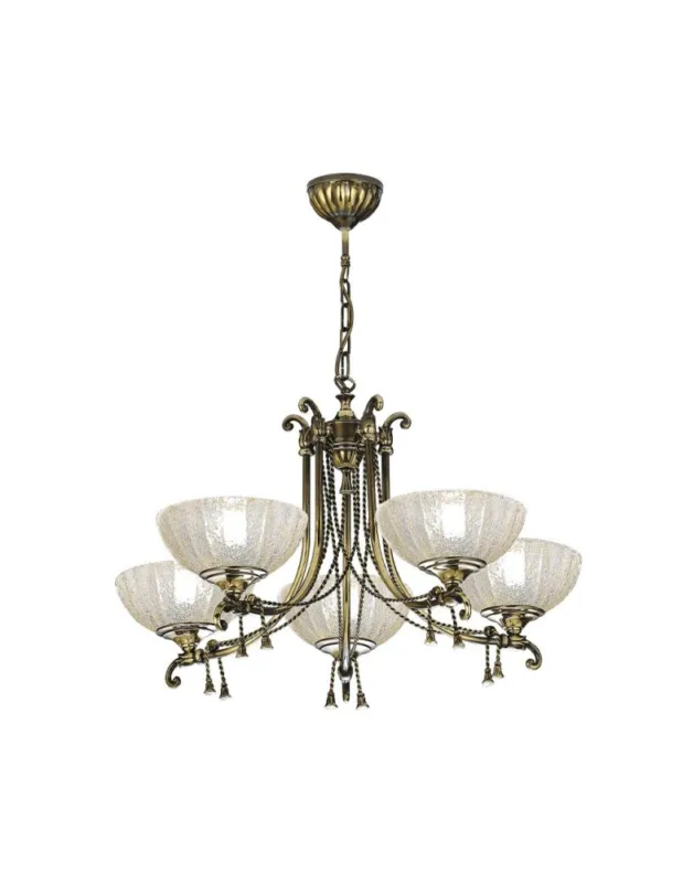 Szybka dostawa Amplex Lampa wisząca Granda 5 - Patyna połysk (810 mm) 8315
