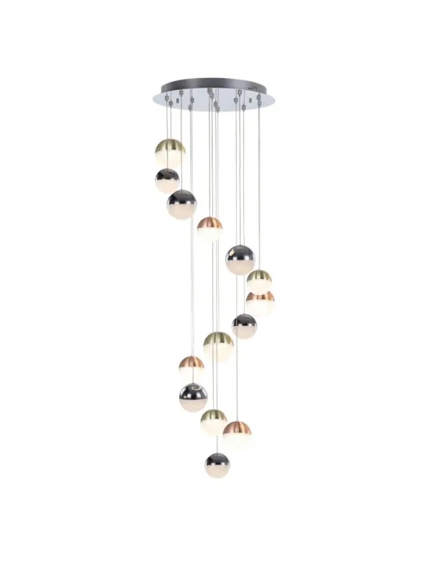 Zamów teraz ITALUX Mocado Wisząca LED zintegrowany 58.8W 3000K 3528lm Chrom PND-13112146-14A-CR kolory-swiatla.pl