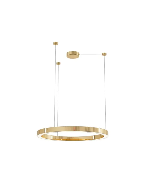 YASKR Żyrandol Aurum M 1xLED złoty PL0116-90 Złoty Tani