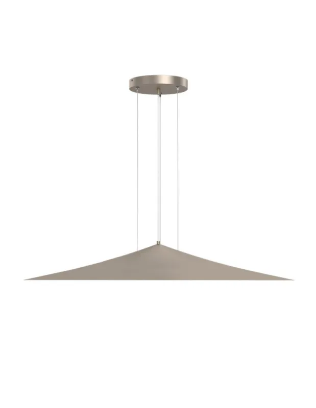 Darmowy zwrot Shilo Lampa wisząca Brito 94 - Platyna mat (940 mm) 5069