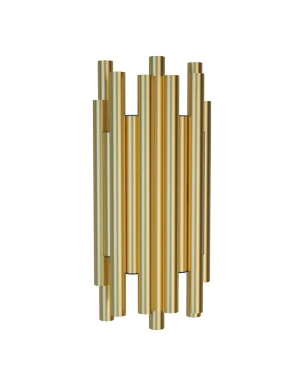 Bestseller Maxlight Kinkiet Organic Złoto Szczotkowane W0311D