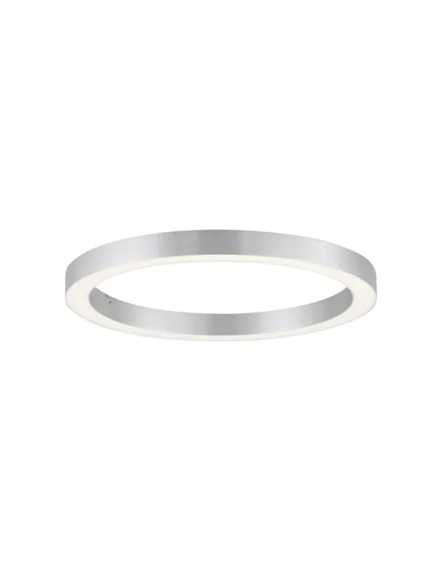 Hit sprzedaży Paul Neuhaus Pure-Lines 50cm Sufitowa Z Pilotem Z Regulacją Barwy Światła I Ściemnianiem Aluminium 6309-95 kolory-swiatla.pl