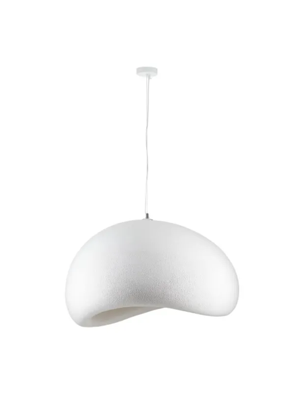 Bezpieczne zakupy Step Into Design Lampa wisząca STONE 80 cm - biała DN426-800