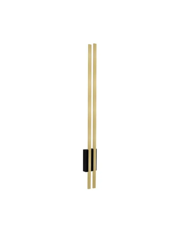 Wyjątkowa oferta Amplex Kinkiet Ebora 2 - Mosiądz mat-czarny (900 mm) 3000K 8243