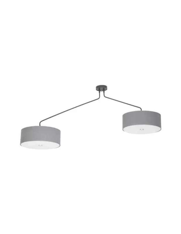 Nie przegap Nowodvorski HAWK Sufitowa Plafon/Przysufitowa Max moc 6x60W E27 Szary 6541 kolory-swiatla.pl