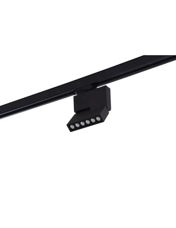 Azzardo LEON 5 TRACK BLACK 1xLED Reflektor Sufitowy Czarny AZ3491 kolory-swiatla.pl Kup teraz