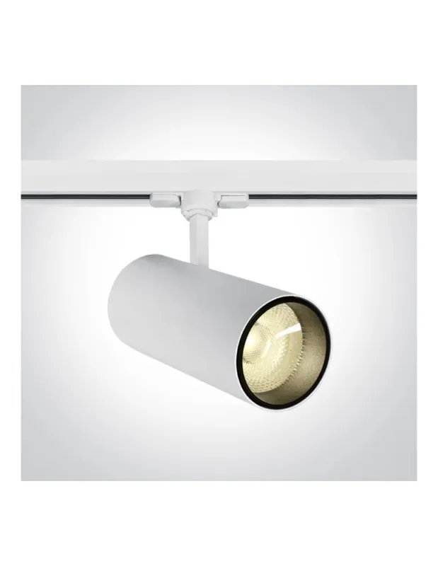 Ostatnie sztuki One Light reflektor biały 30W na szynę Skalitina 3 65642CT/W/W kolory-swiatla.pl