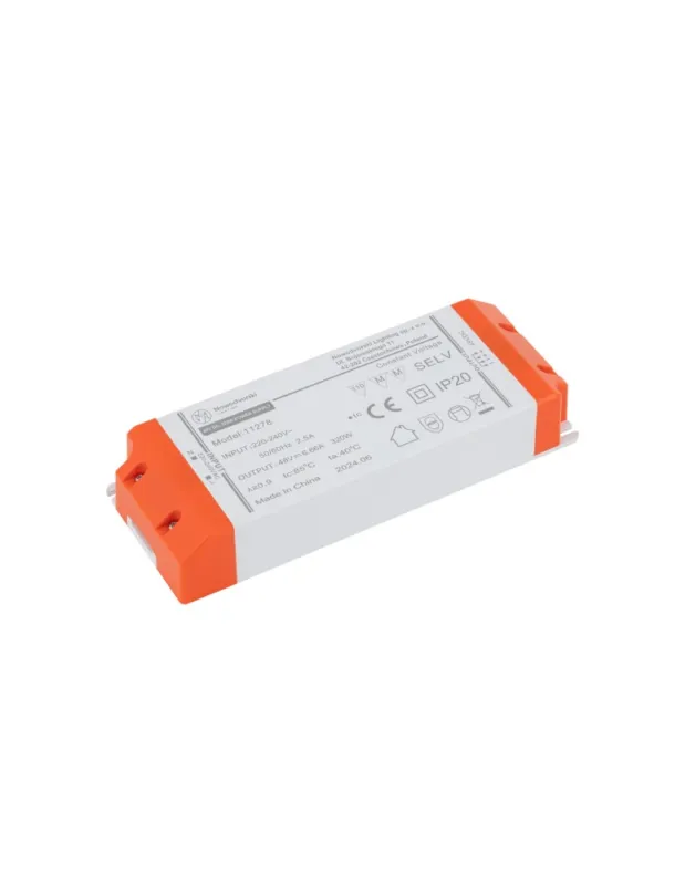 Obniżka ceny Nowodvorski 48V DC, 320W, POWER SUPPLY Systemy szynowe 1-obwodowy magnetyczny LVM Akcesoria Uniwersalne Max moc 320W Biały 1127