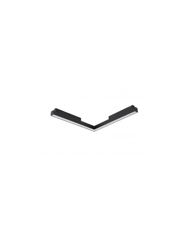 Bezpieczna płatność Azzardo SAGA TRACK MAGNETIC CORNER A 24W 1200lm 3000K Czarny AZ4613 kolory-swiatla.pl
