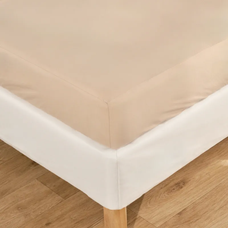 Oferta czasowa Prześcieradło bawełniane z gumką Beddis 140x200x25 cm -