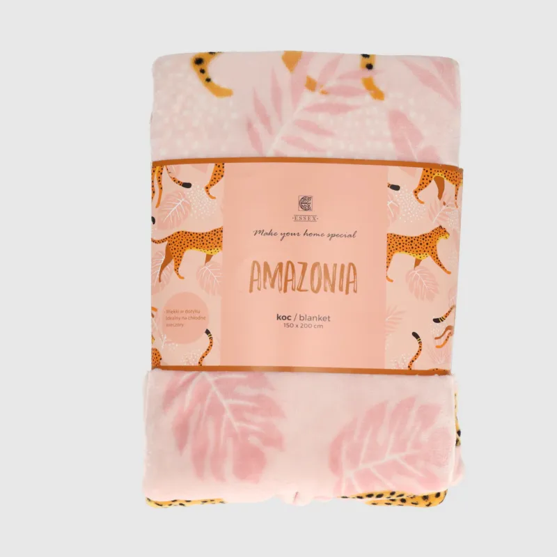 Drukowany koc Amazonia 150x200 cm - Bestseller