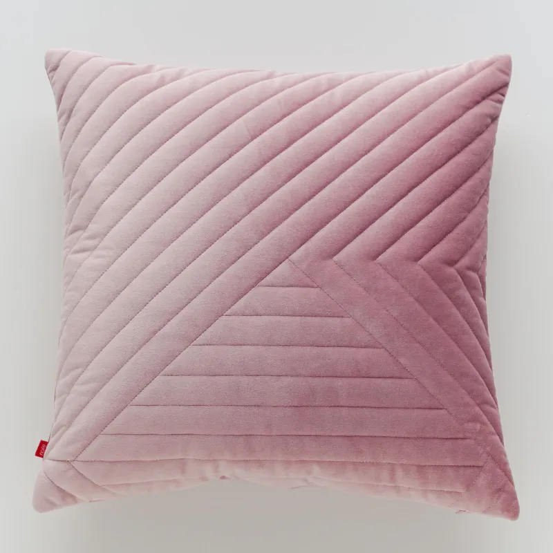 Wysoka jakość Poszewka Welwetowa Minister 45x45 cm z wzorem geometrycznym -