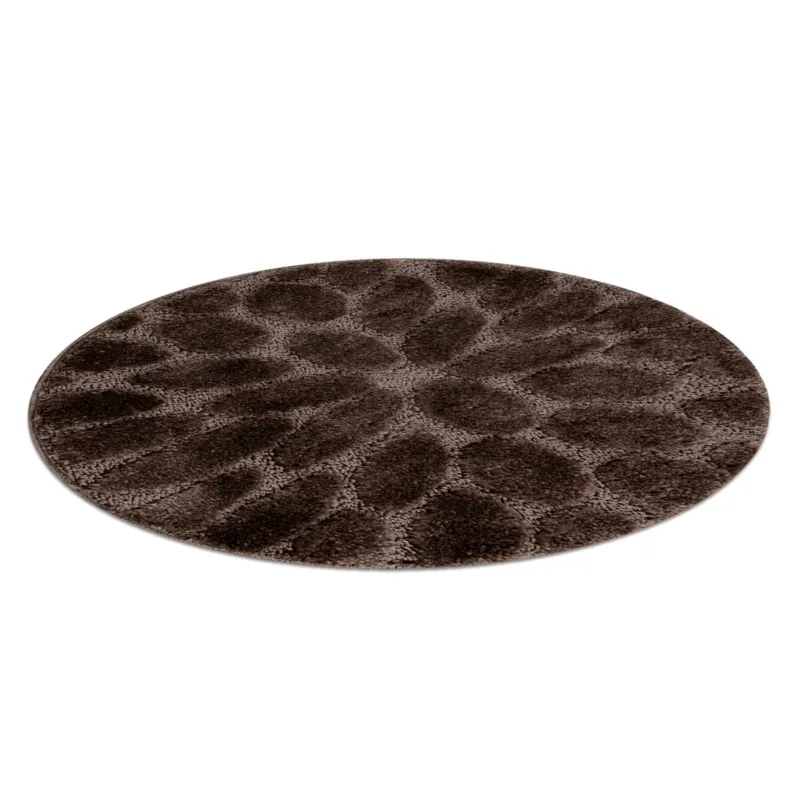 Dywan łazienkowy SUPREME koło STONES - 100x100 cm Ostatnie sztuki
