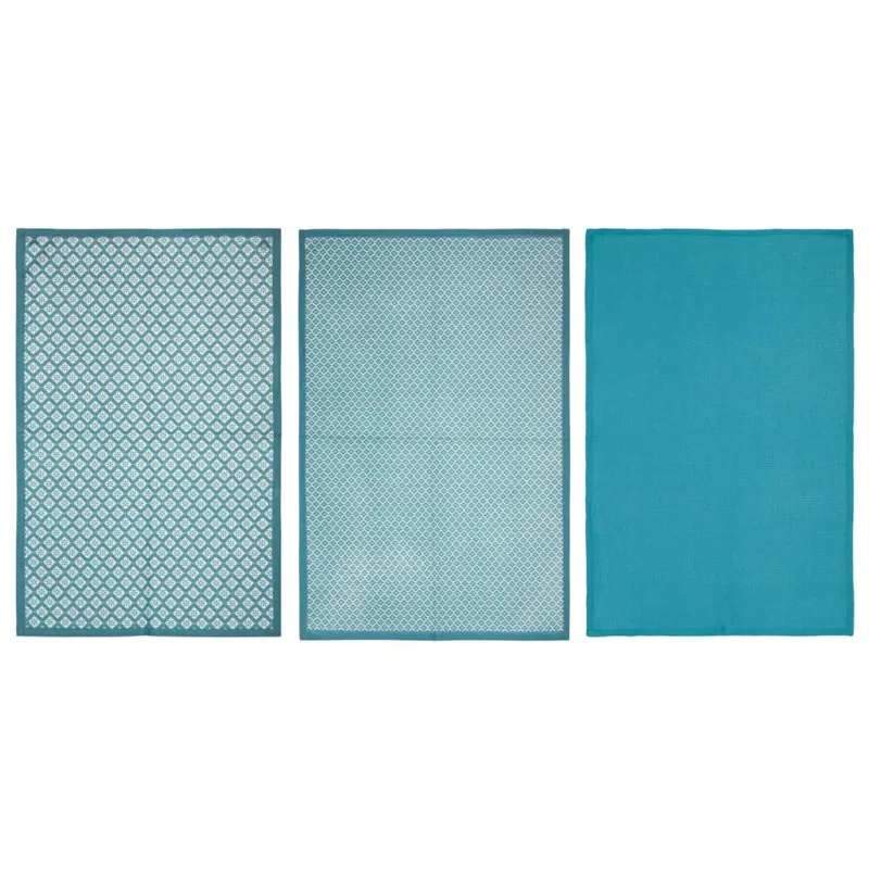 Ręczniki kuchenne z printem, 45 x 70 cm, 3 sztuki - 45x70 cm Oferta czasowa