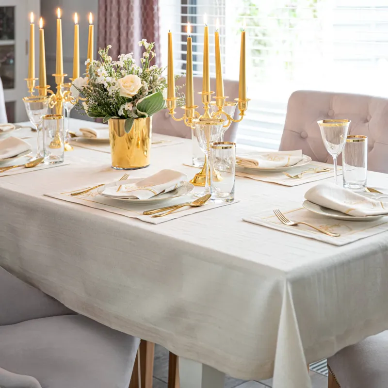 Obrus Shiny Goldenline – 140 × 300 cm - 140x200 cm Hit sprzedaży