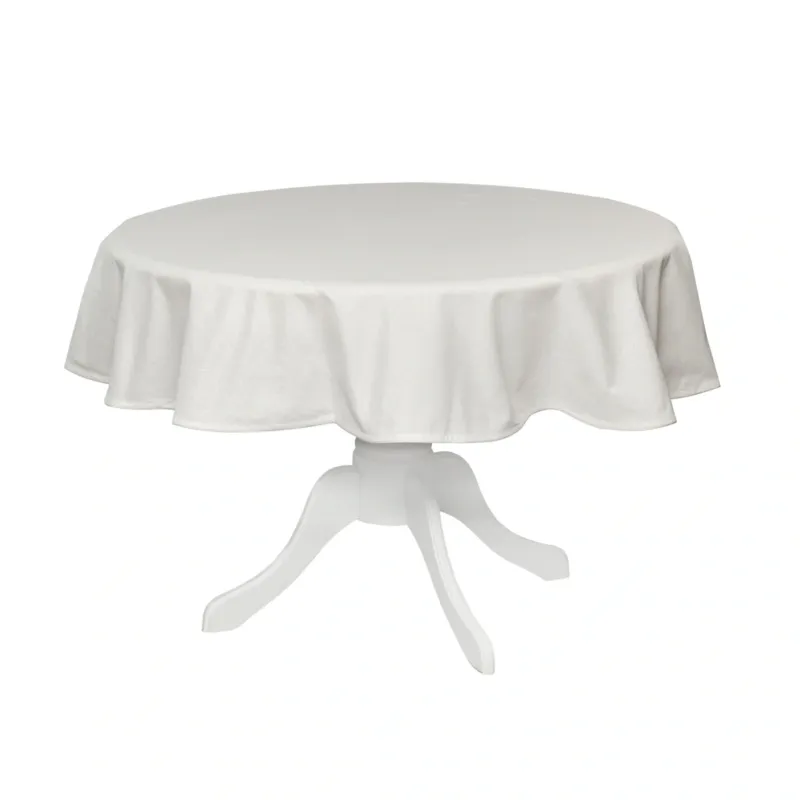 Okrągły Obrus Shiny Silverline – ⌀ 160 cm - 160x160 cm Obniżka ceny