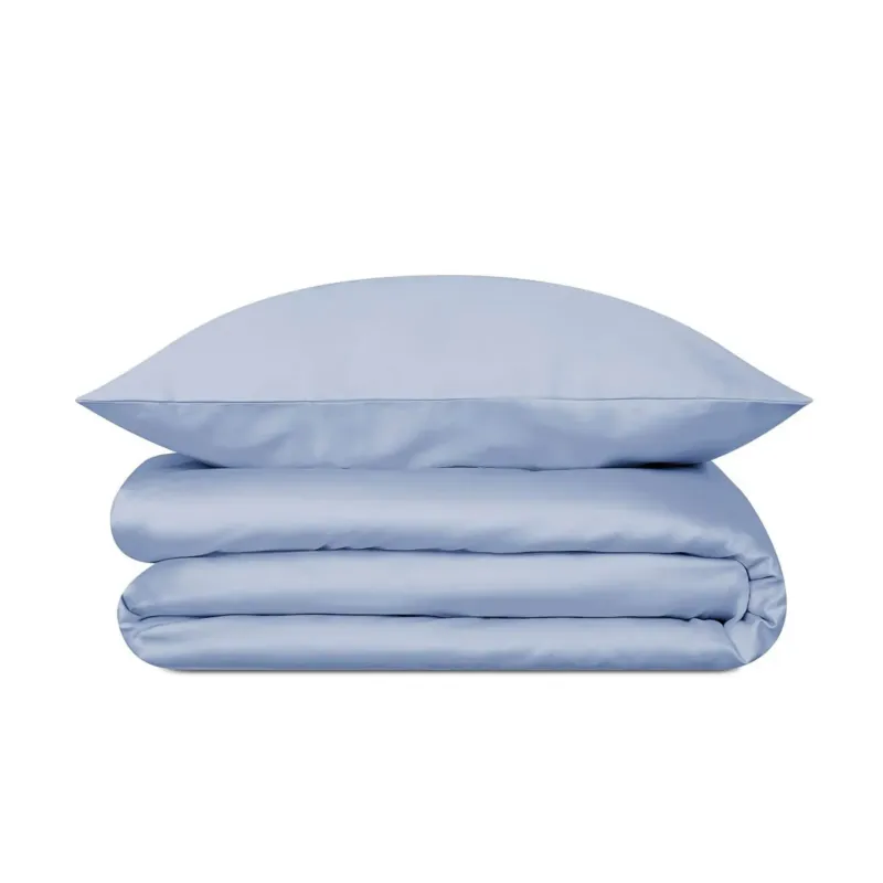Pościel satynowa ice blue 240/220 + 2 x 70/80 cm - 200x220 cm Oferta czasowa