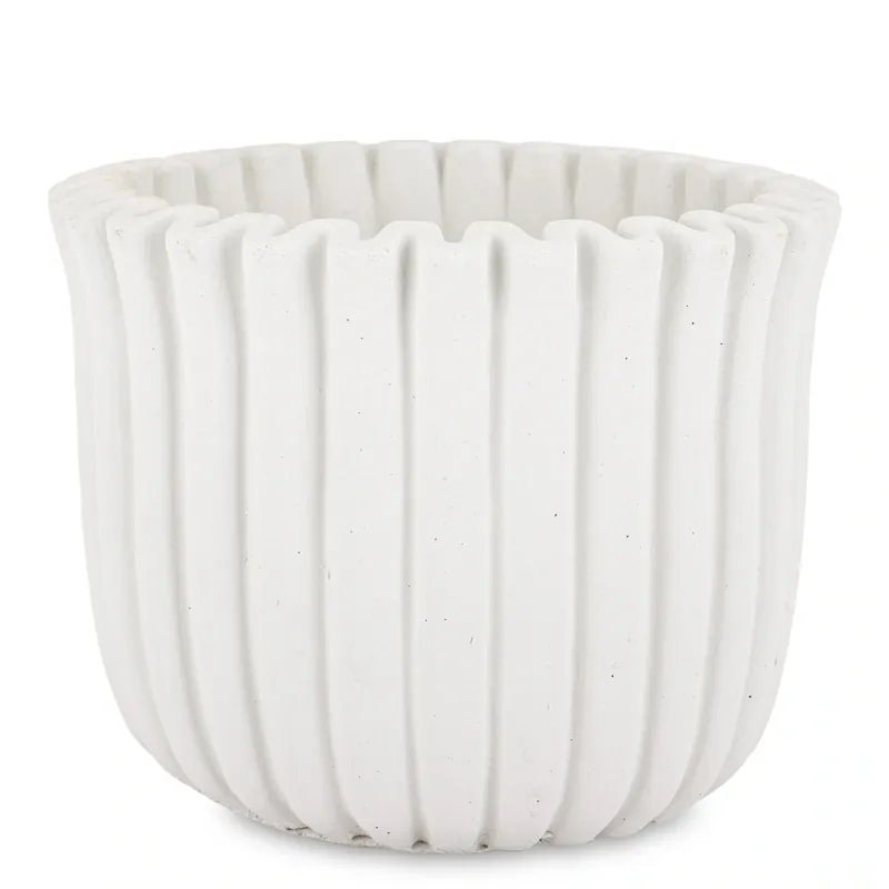 Bezpieczna płatność Osłonka cementowa 15,5x19,5x19,5 cm BAKULA-3 biała -