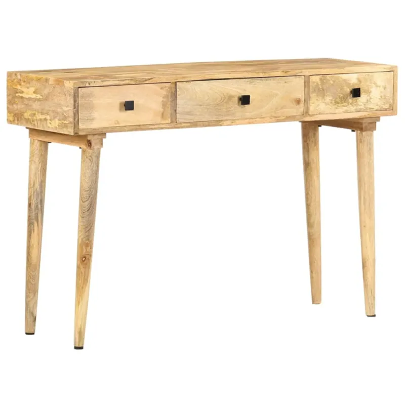 vidaXL Stolik konsola, 115x35x76 cm, lite drewno mango - Nie przegap