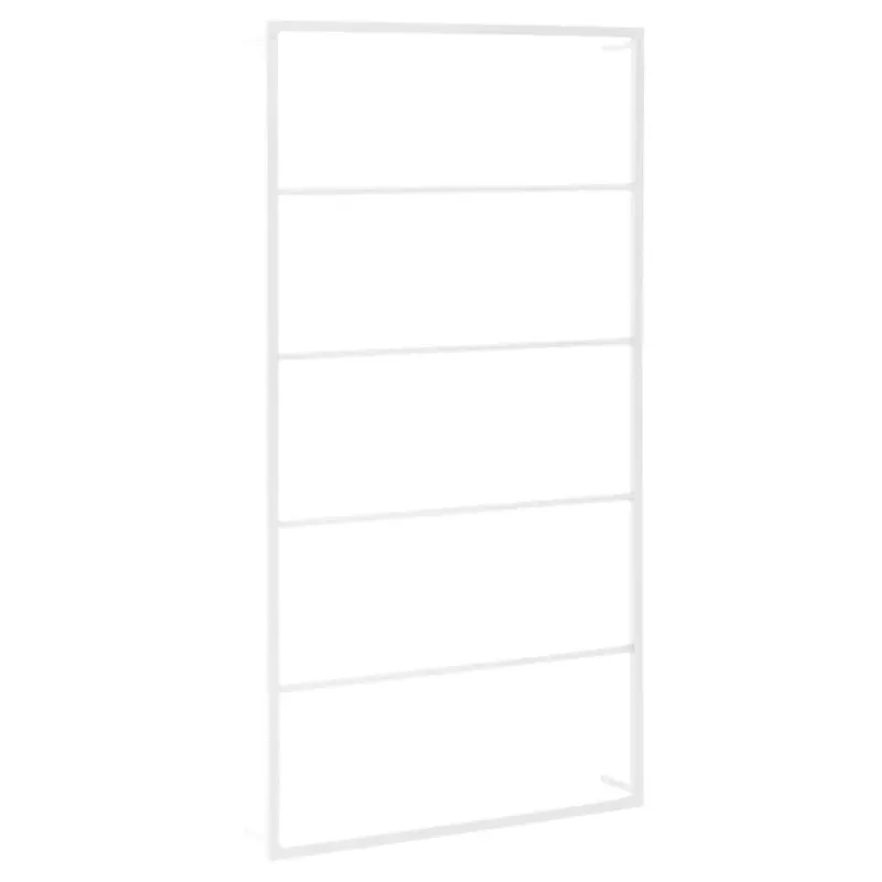 Kup teraz vidaXL Wieszak na ręczniki biały 60x10x116 cm stalowy -