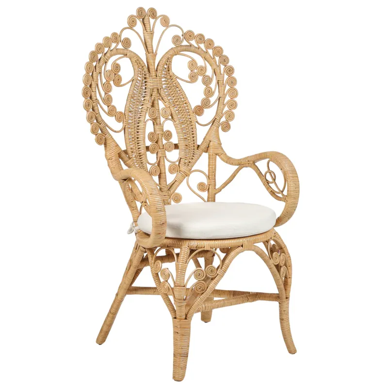 Cena promocyjna Fotel paw CARRARA Rattan Naturalny -